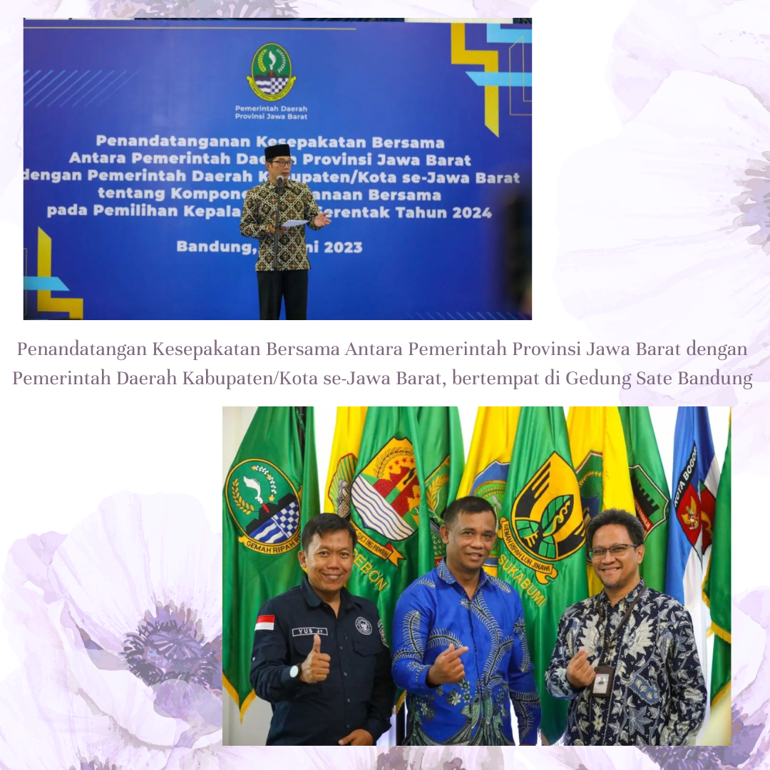 Kepala Badan Keuangan dan Aset Daerah Kabupaten Purwakarta Bapak R. Muchamad Nurcahja, ST.,MM menghadiri Penandatangan Kesepakatan Bersama Antara Pemerintah Provinsi Jawa Barat dengan Pemerintah Daera