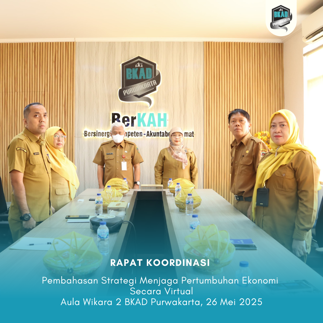 Rapat Koordinasi Pembahasan Strategi Menjaga Pertumbuhan Ekonomi