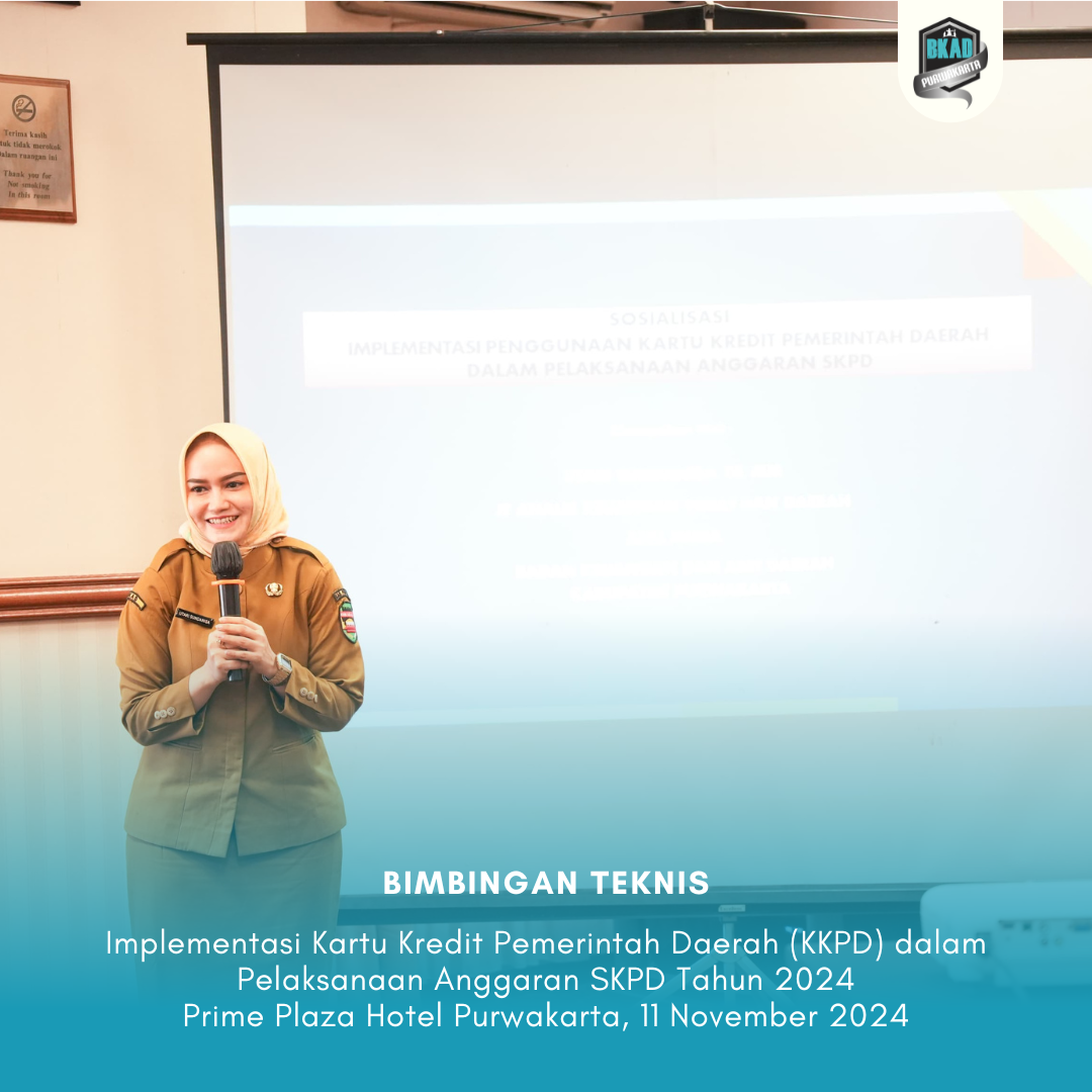 Bimbingan Teknis Implementasi Kartu Kredit Pemerintah Daerah (KKPD)