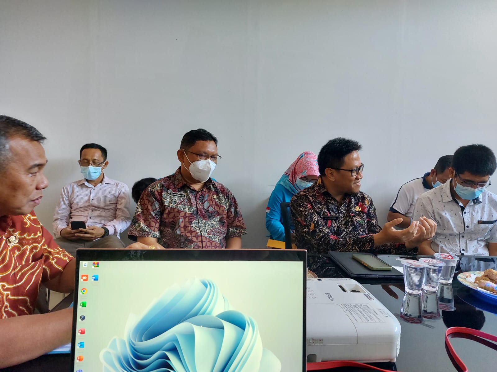 Kegiatan monitoring dan evaluasi progress pembangunan zona integritas