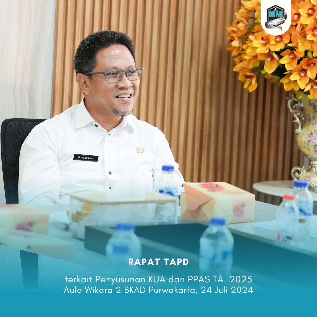 Rapat TAPD terkait Penyusunan KUA dan PPAS TA. 2025