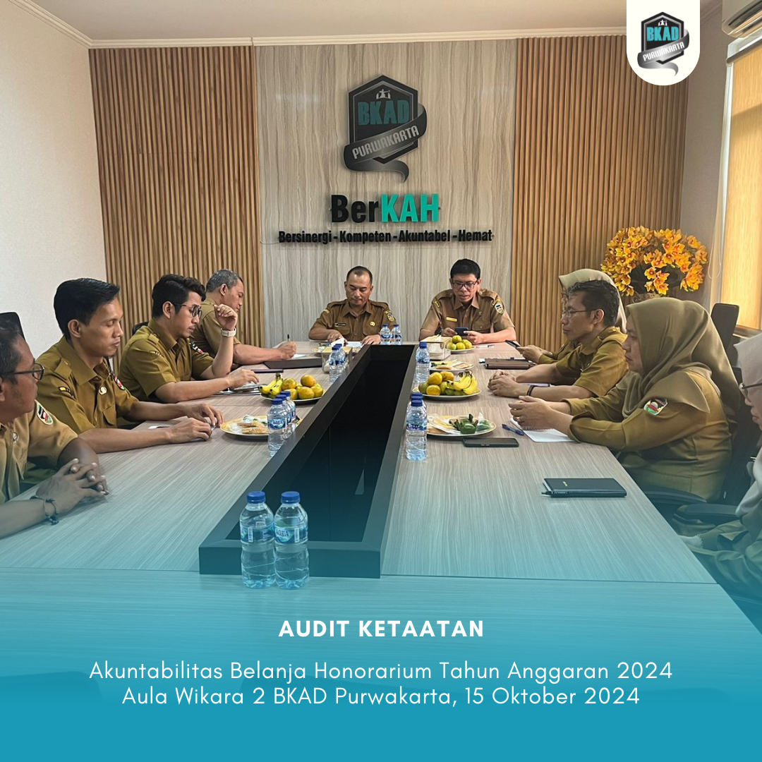 Audit Ketaatan Akuntabilitas Belanja Honorarium TA 2024