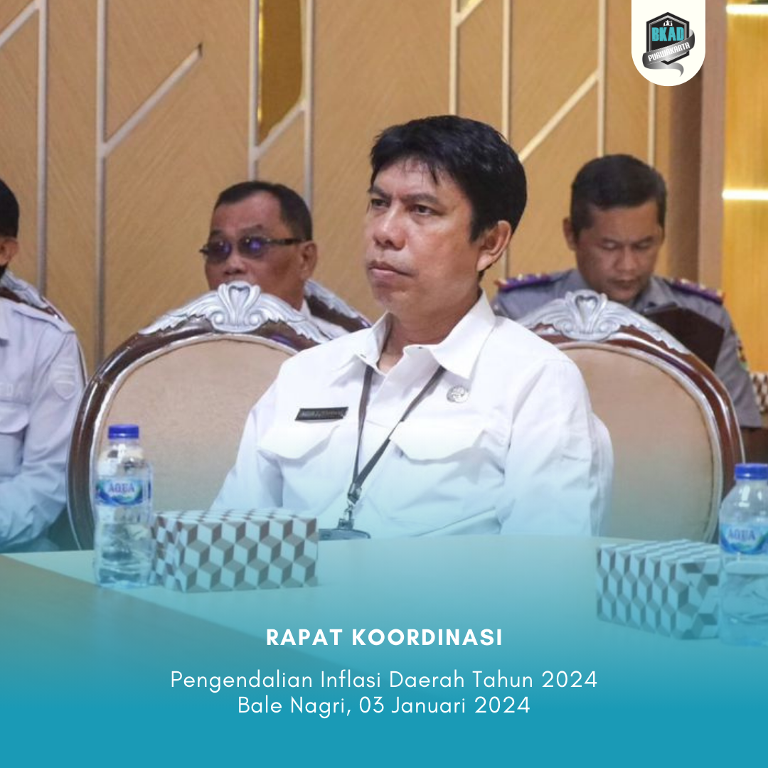 Rakor Pengendalian Inflasi Daerah Tahun 2024 Minggu ke 1 pada bulan Januari 2024