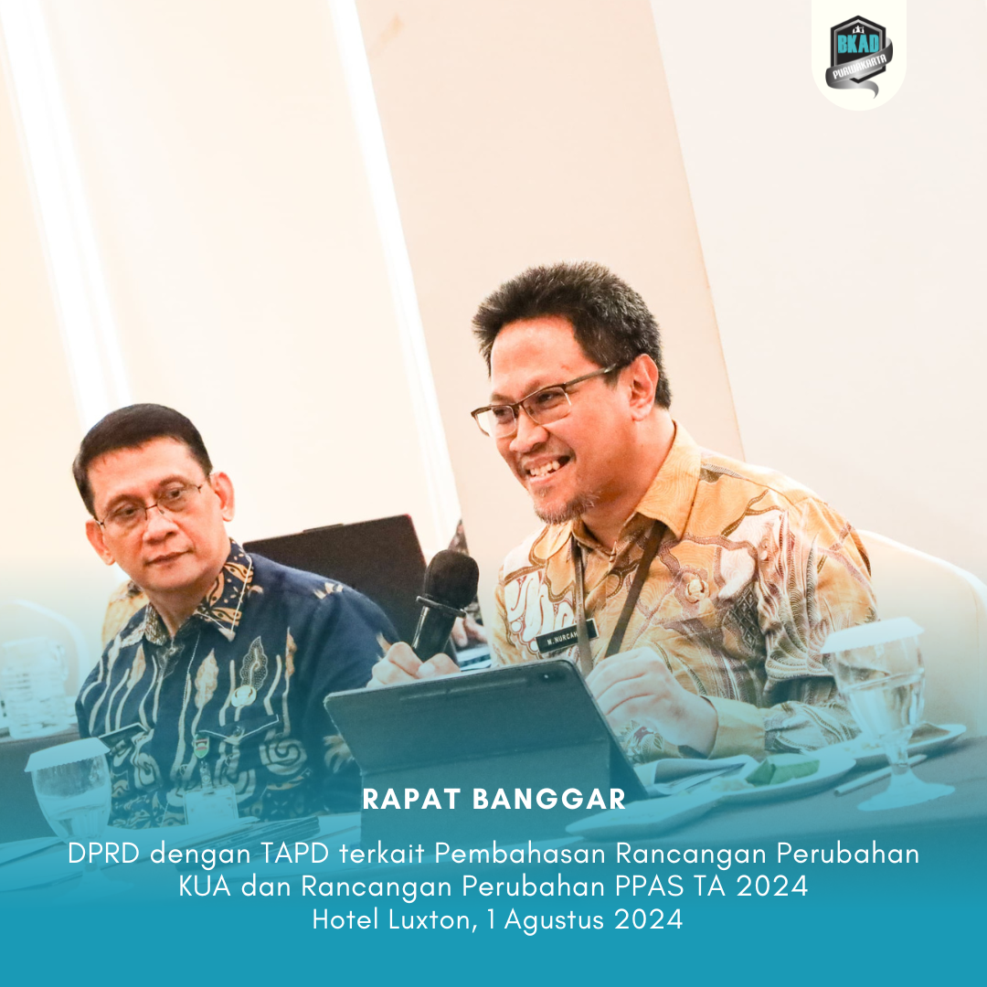 Rapat Badan Anggaran DPRD dengan TAPD