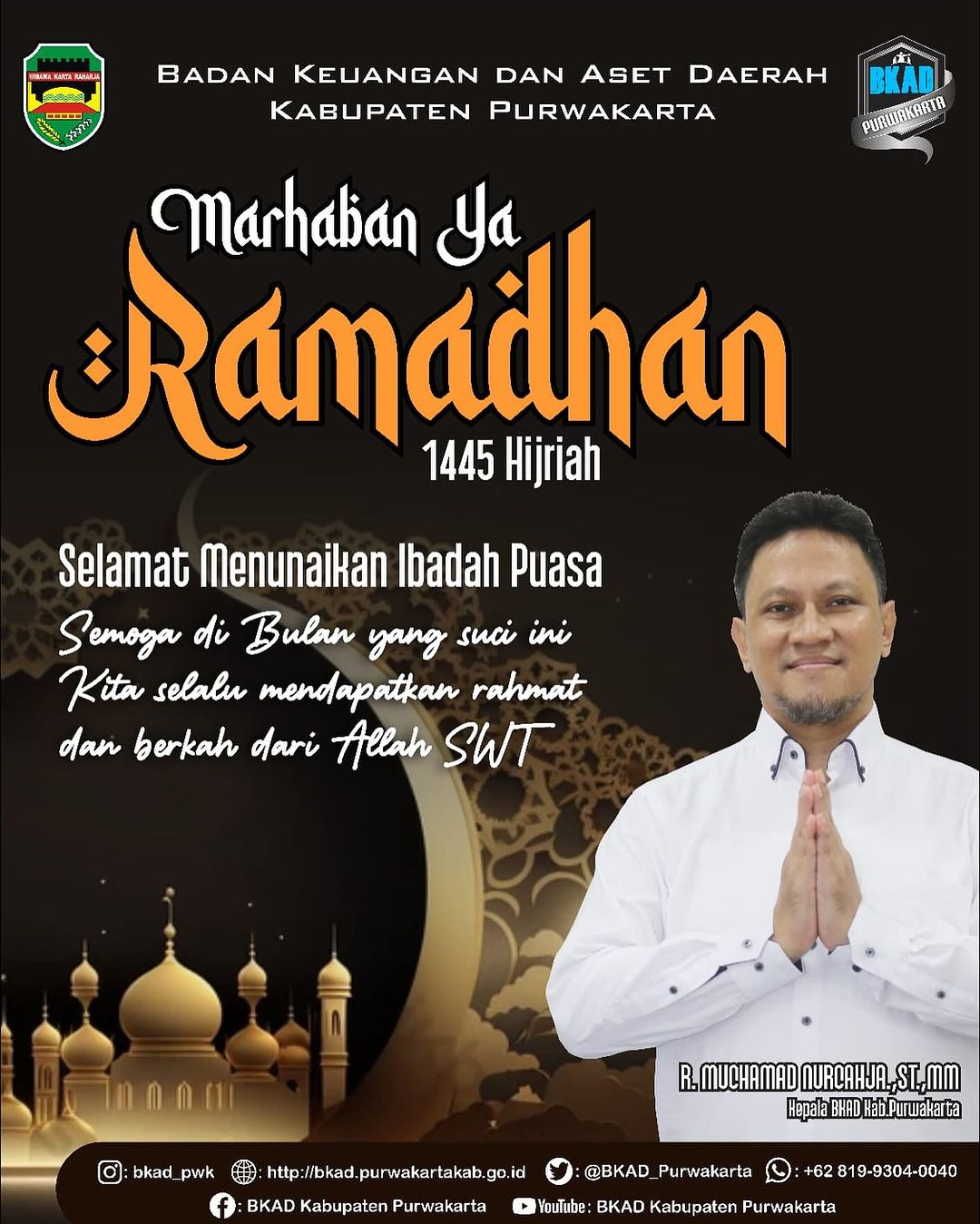 Selamat Menunaikan Ibadah Puasa Ramadan 1445 H / 2024 M