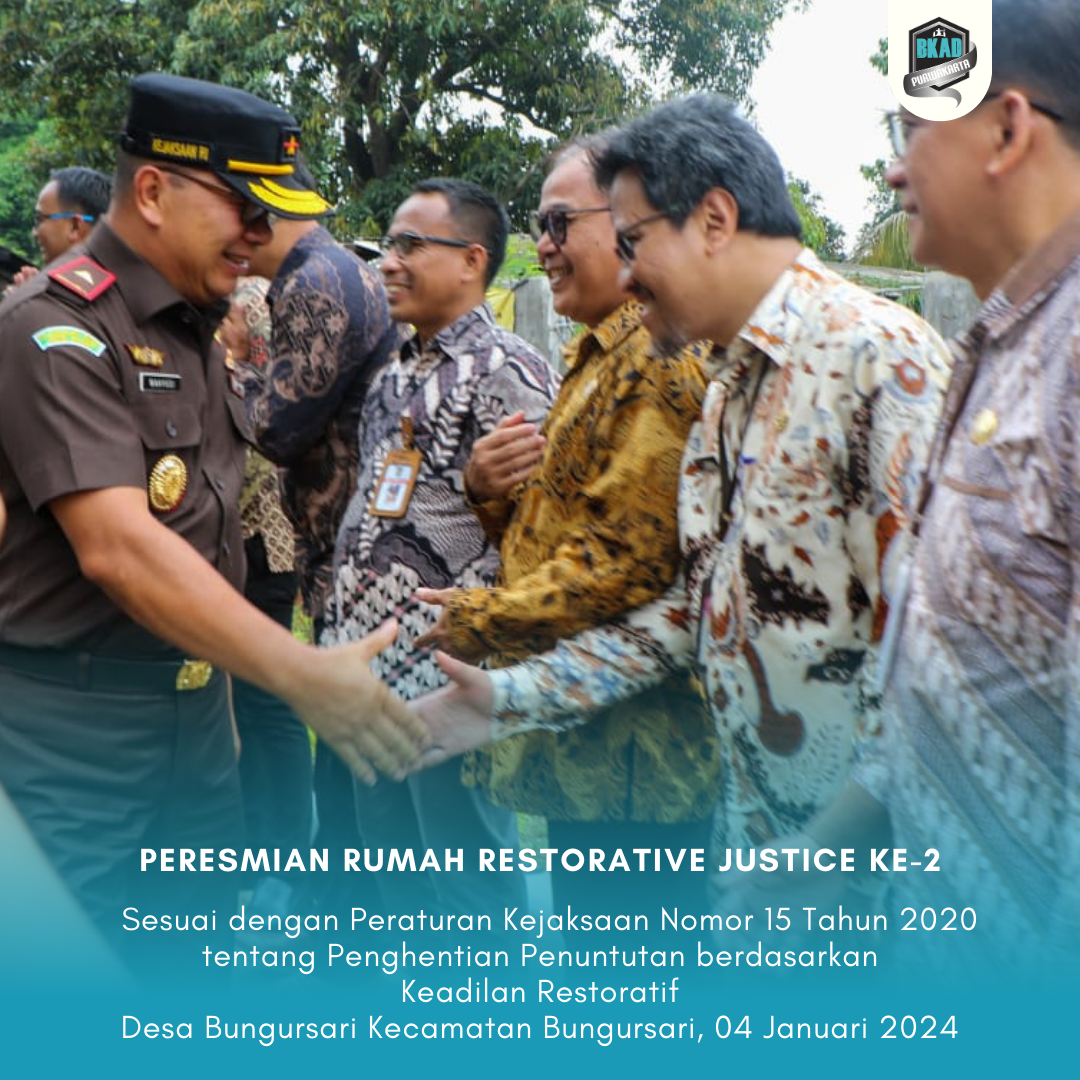 Peresmian Rumah Restorative Justice ke-2