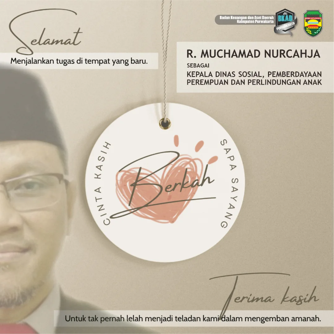 Selamat menjalankan tugas ditempat baru