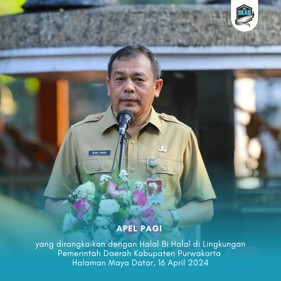 Apel Pagi yang dirangkaikan dengan Acara Halal Bi Halal Pemerintah Daerah