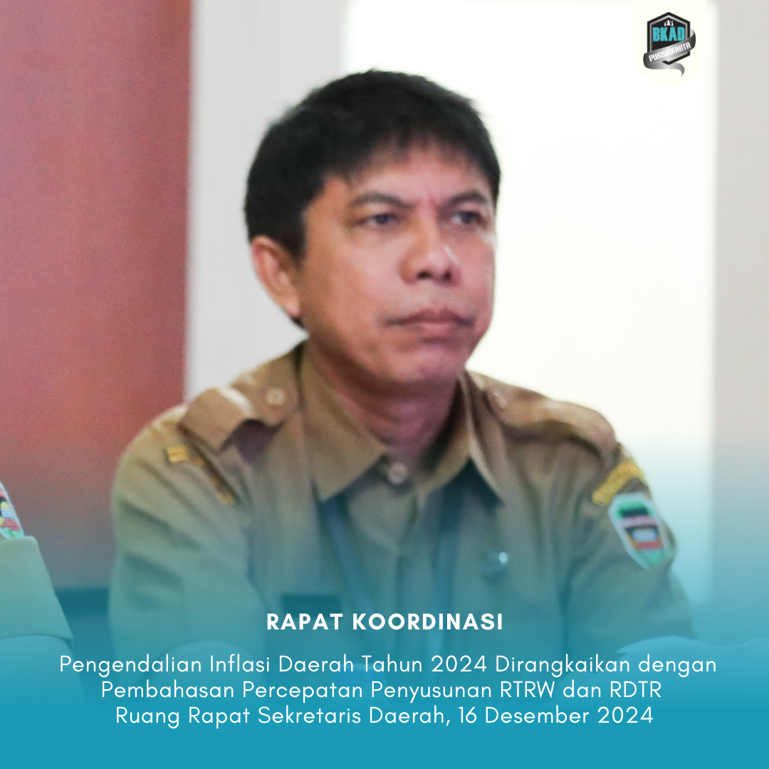 Rapat Koordinasi Pengendalian Inflasi Daerah Tahun 2024