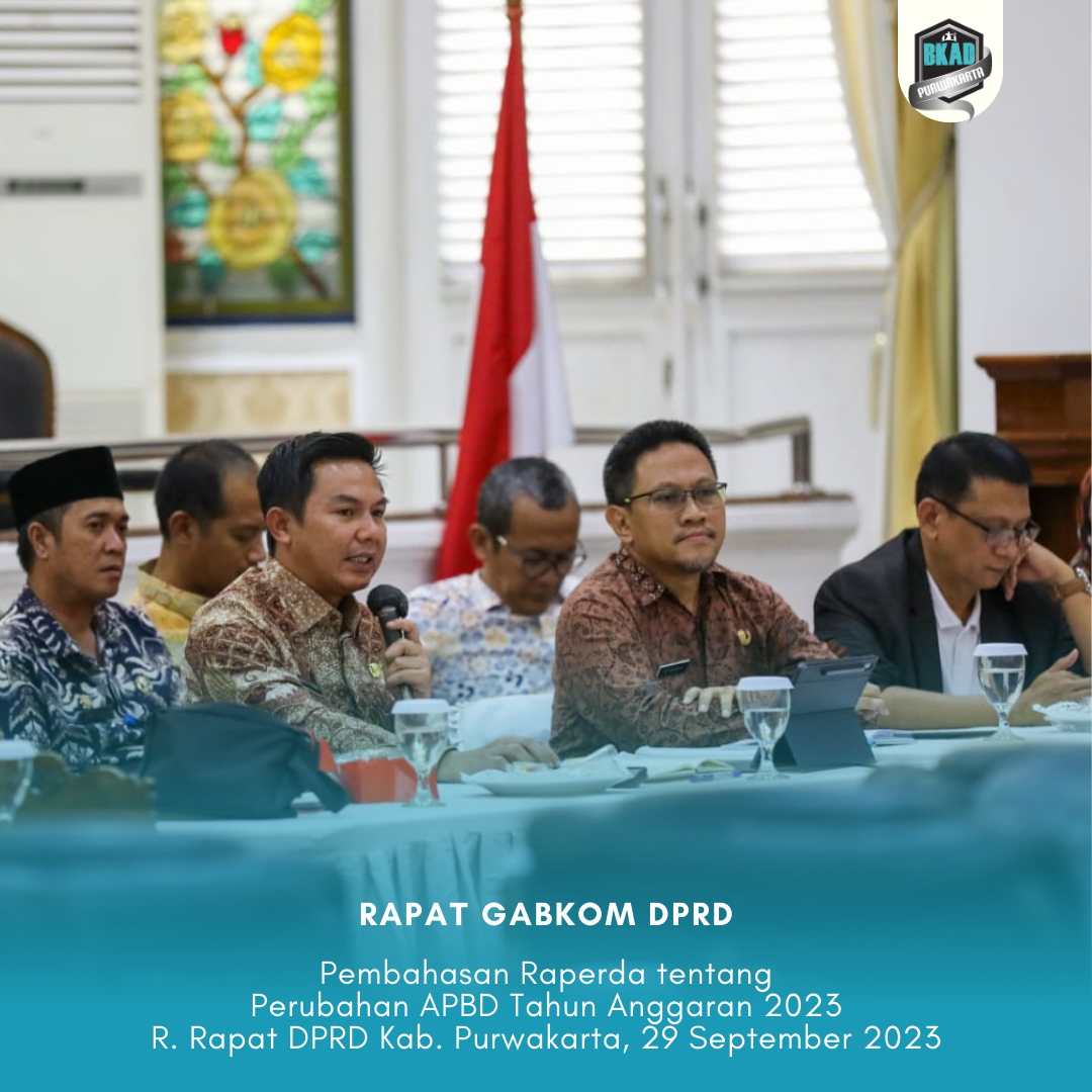 Rapat Gabungan Komisi DPRD Kabupaten Purwakarta