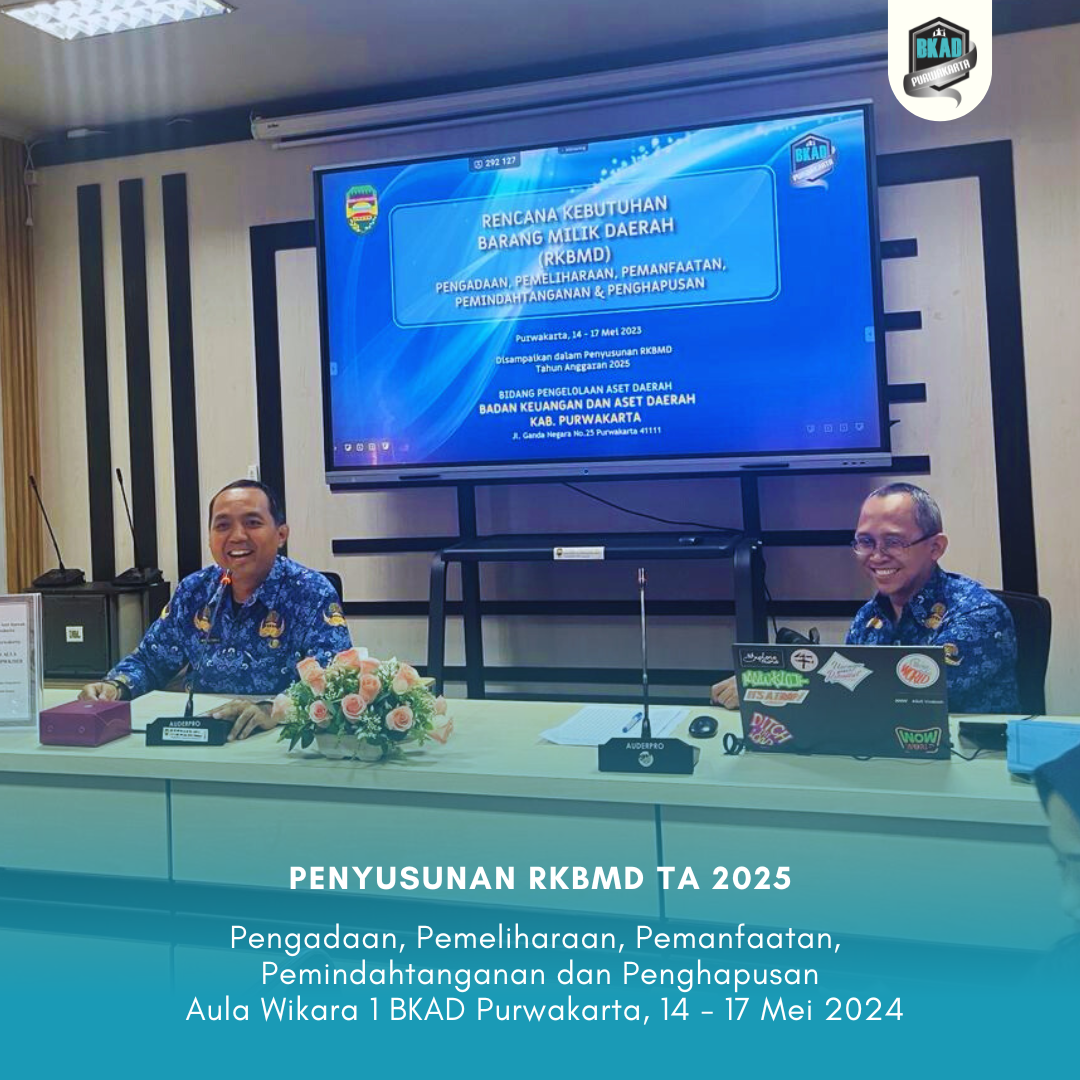 Rapat Penyusunan Rencana Kebutuhan Barang Milik Daerah (RKBMD) Tahun Anggaran 2025
