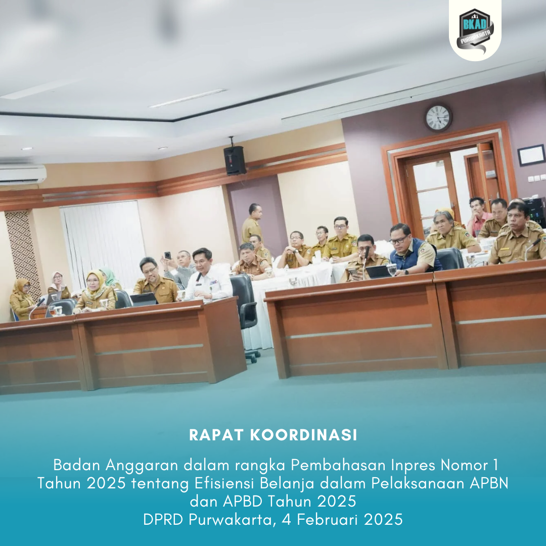 Rapat Badan Anggaran dalam rangka Pembahasan Inpres Nomor 1 Tahun 2025