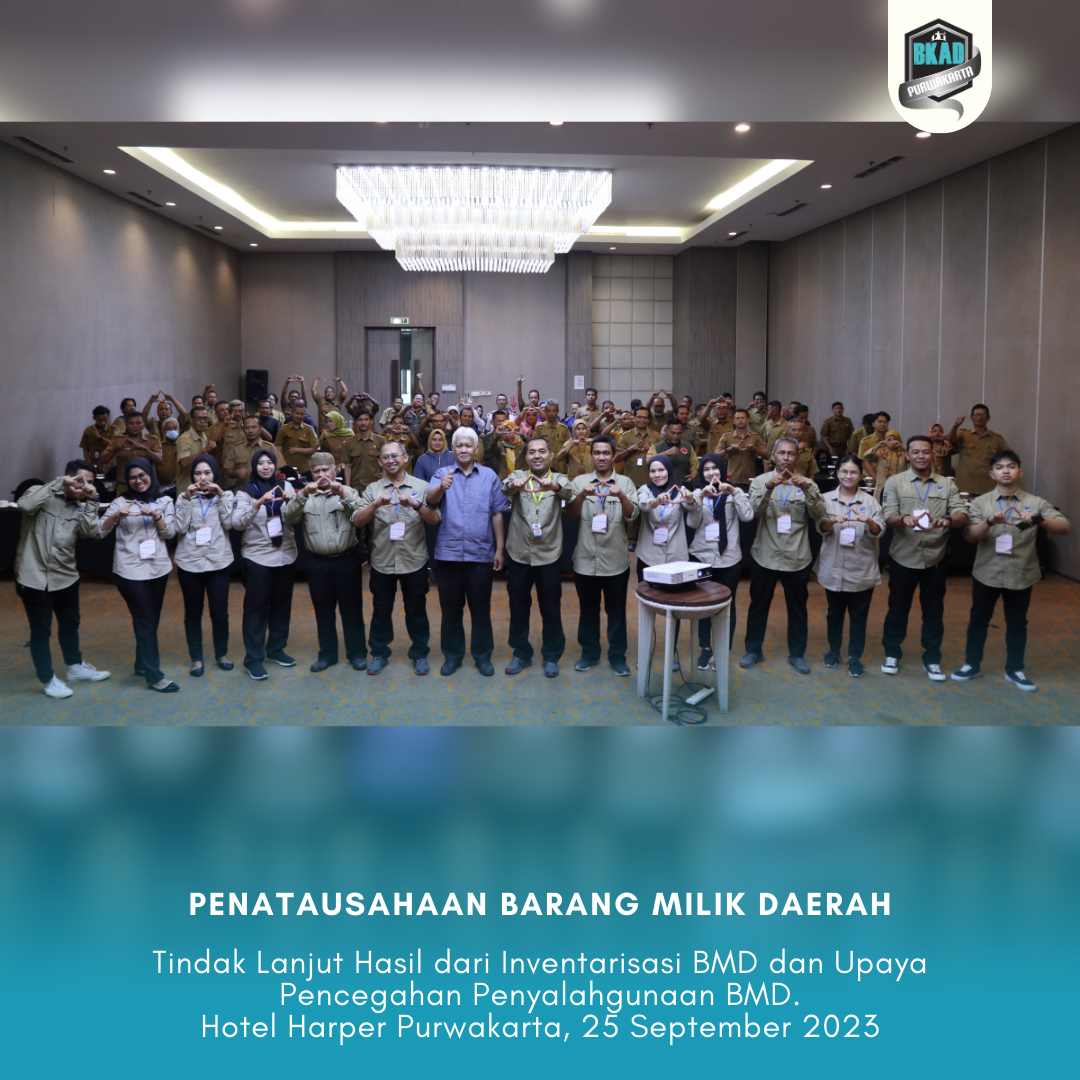 Pembahasan serta Pemantapan pada kegiatan Penatausahaan Barang Milik Daerah