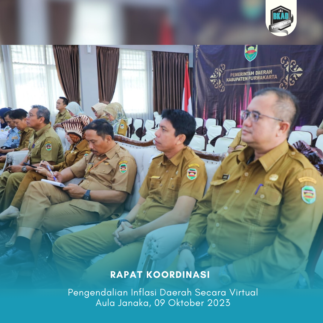 Rapat Koordinasi Pengendalian Inflasi Daerah