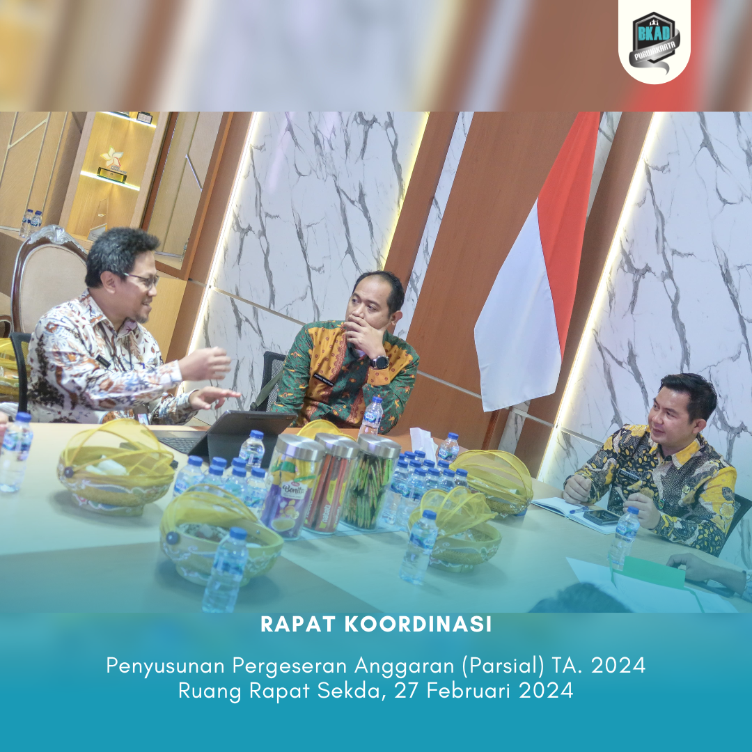 Rapat Penyusunan Pergeseran Anggaran (Parsial) TA. 2024