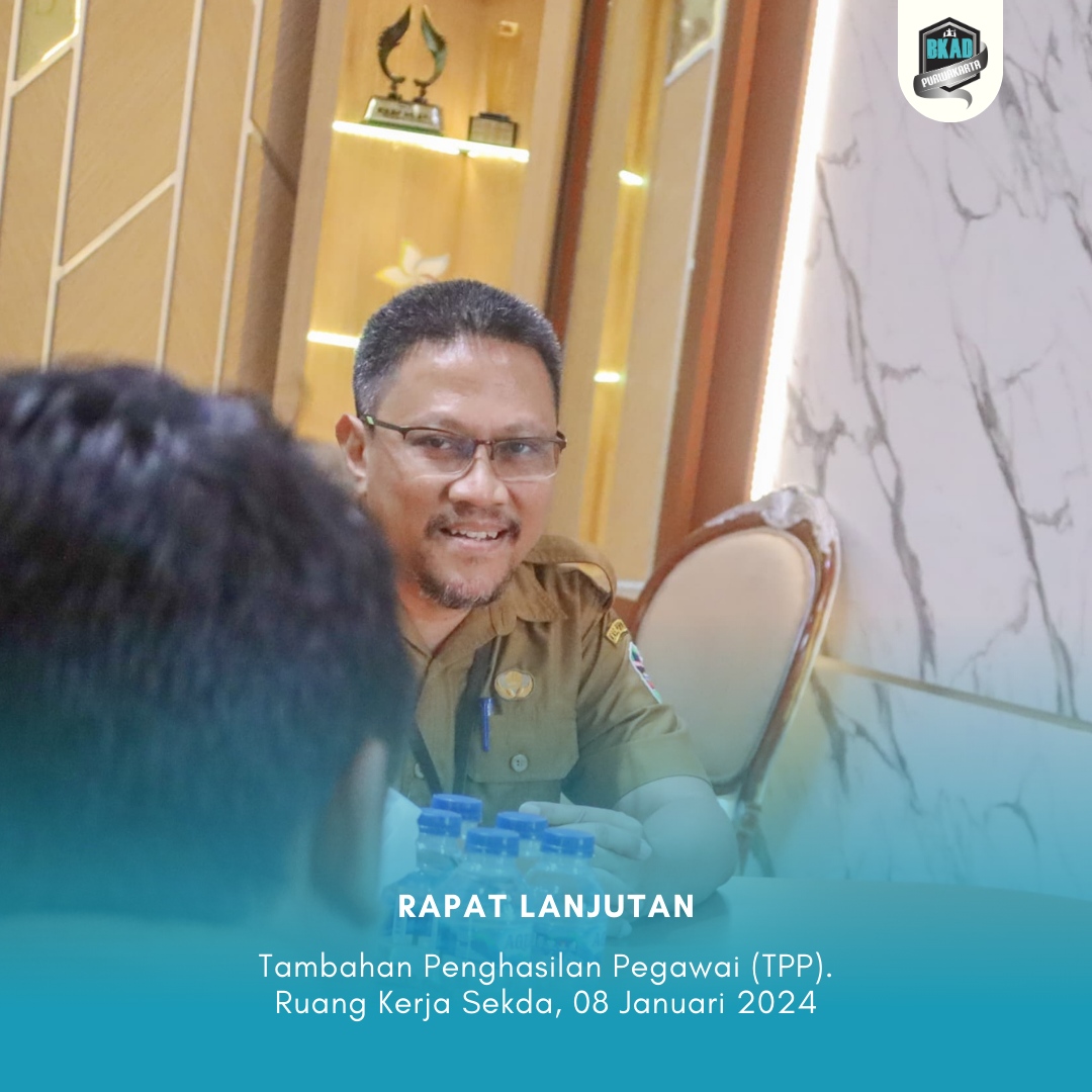 Rapat Lanjutan Tambahan Penghasilan Pegawai (TPP)