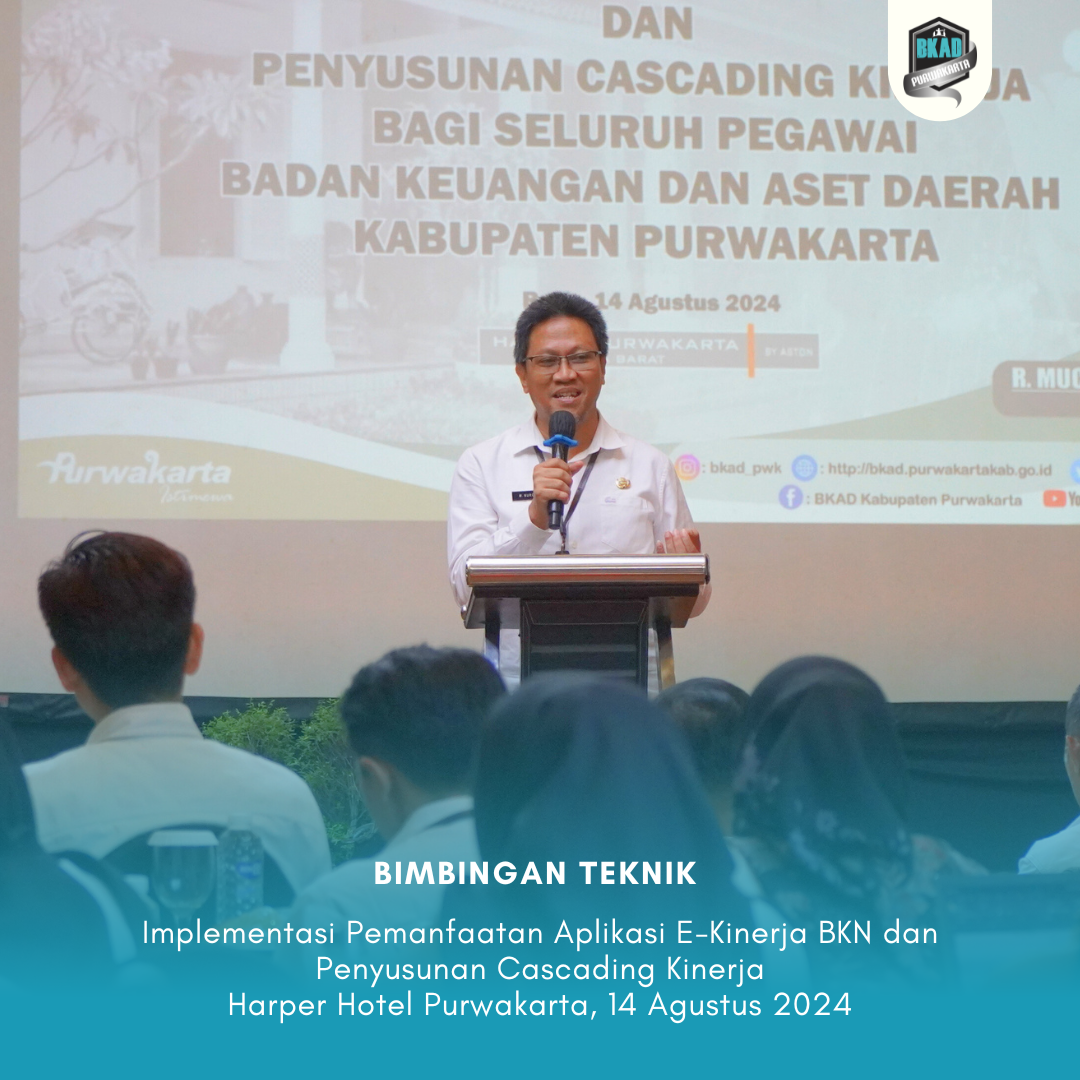 Bimtek Implementasi Pemanfaatan Aplikasi E Kinerja BKN dan Penyusunan Cascading Kinerja