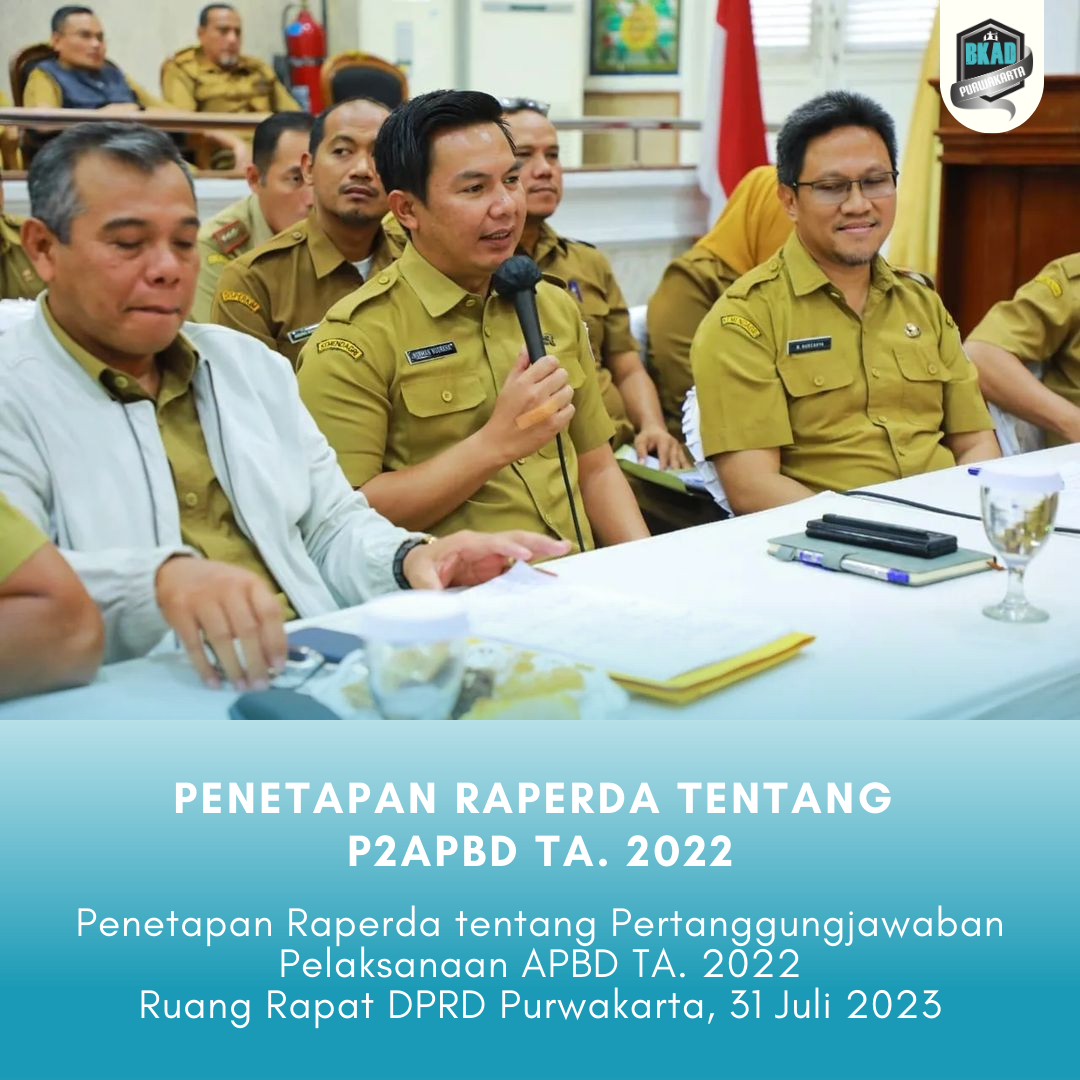 rapat gabungan komisi Raperda Pertanggungjawaban Pelaksanaan APBD Tahun 2022