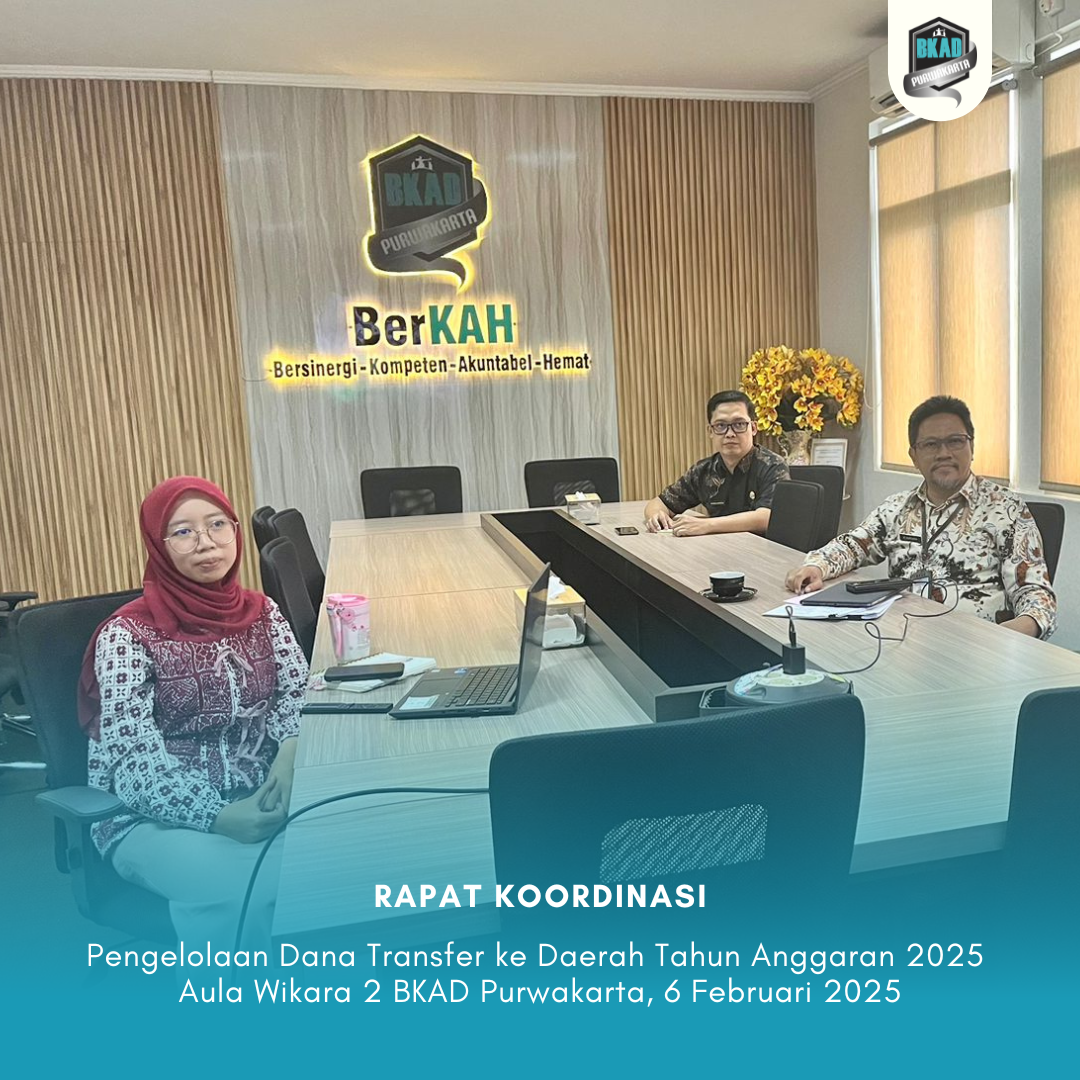 Rapat Pengelolaan Dana Transfer pada Pemerintah Daerah