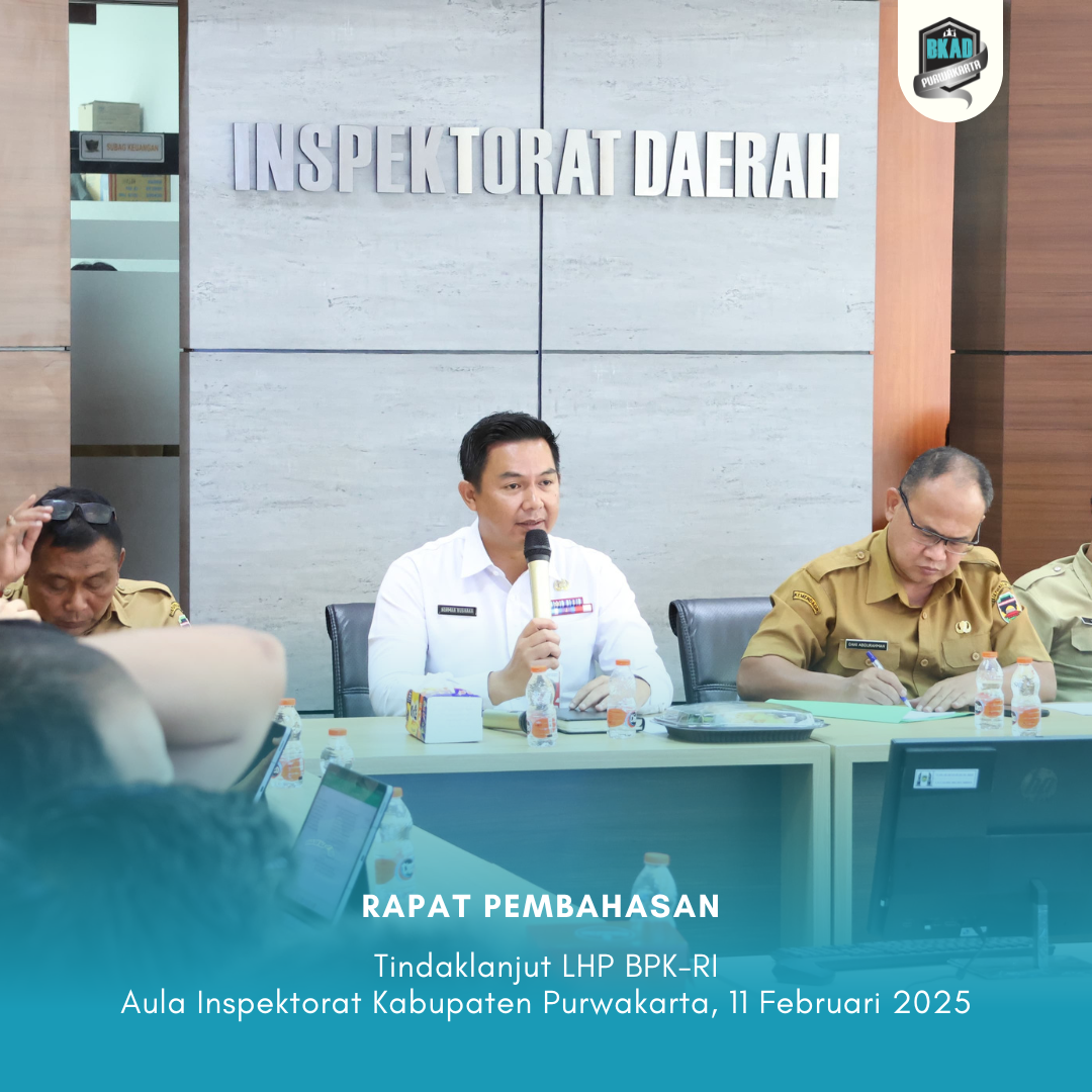 Rapat Pembahasan Tindaklanjut LHP BPK-RI