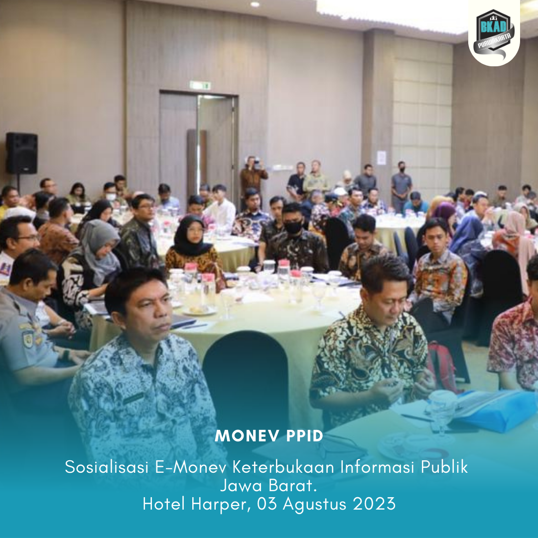 Monev PPID Kabupaten Purwakarta