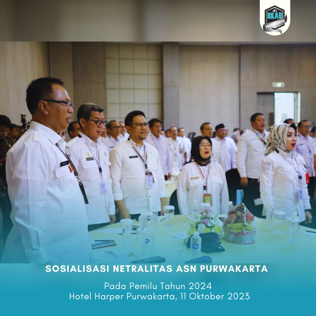 Sosialisasi Netralitas ASN Purwakarta pada Pemilu 2024
